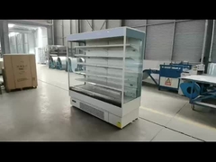 کابینت های نمایش پرده های تجاری در فضای باز برای نگهداری تازه