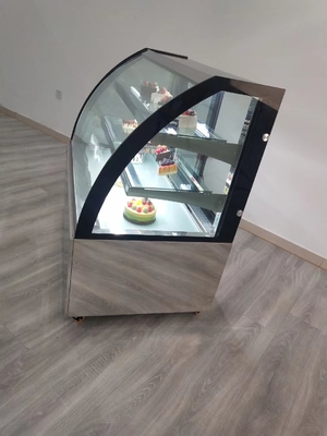 یخچال صفحه نمایش شیرینی فروشی R290 با ترموستات دیجیتال دیکسل
