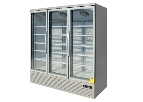 یخچال و فریزر نمایشگر آشامیدنی عمودی 1260L با کمپرسور SECOP