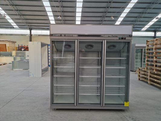 مبرد یخ زدایی خودکار مبرد تجاری درب دار R290 R404a 3 Door
