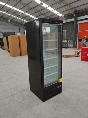 کولر مشروبات الکلی تجاری Upright Slim 400L Volume برای آبجو با نوشابه