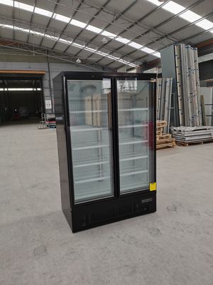 کولر نوشیدنی سوپرمارکت R290 Upright SECOP با دو درب شیشه ای بدون مه