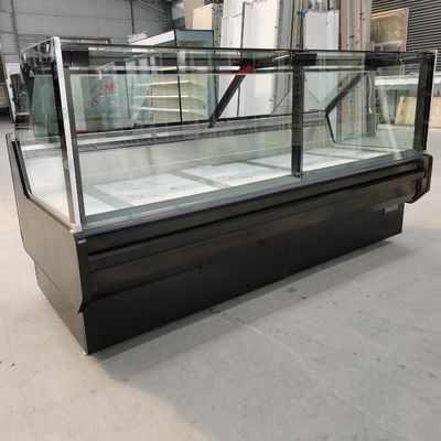 CommercialFan Cooling R290 یخچال نمایش گوشت راست گوشت برای سوپر مارکت