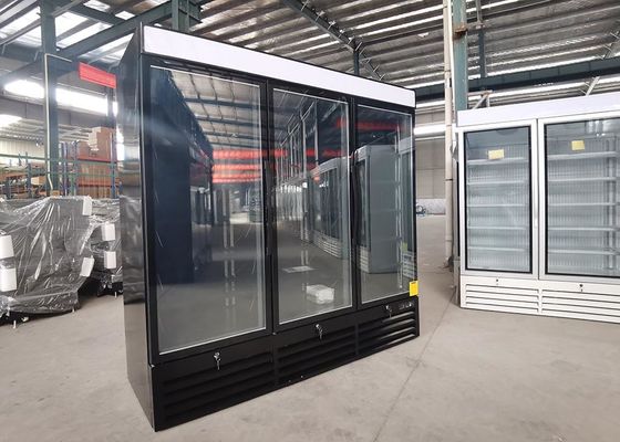 یخچال فریزر SECOP 1380L با سه در شیشه ای لولایی