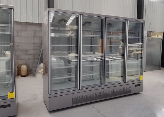 کولر درب باز شیشه ای 1700L تجاری با کمپرسور SECOP