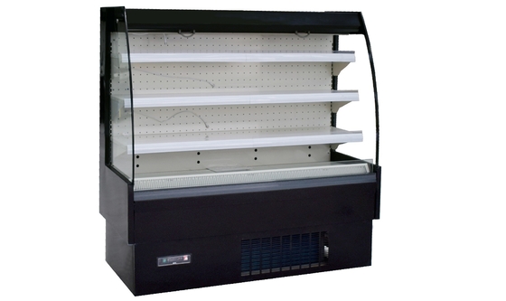 یخچال و فریزر نمایشگر چند طبقه R404a با LED