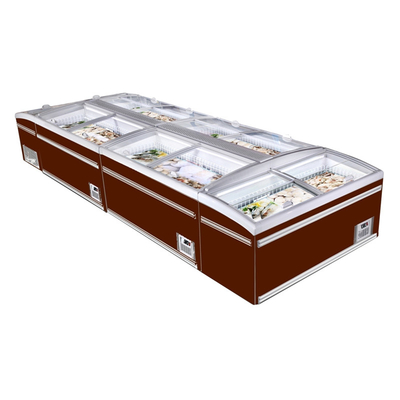 هم عمق و هم عرض بیشتر فریزر R404a با یخ زدایی خودکار