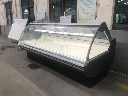 چیلر نمایشگر گوشت R404a با کمپرسور Embraco